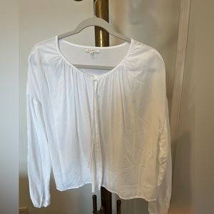 z supply white blouse